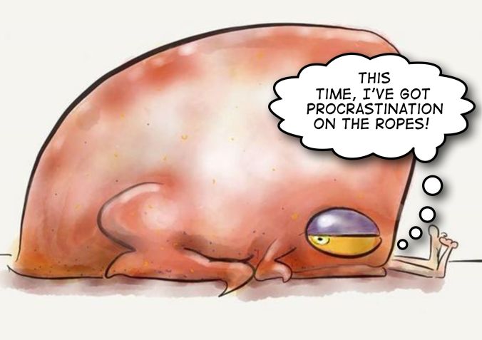 Keck Procrastination Web Cartoon